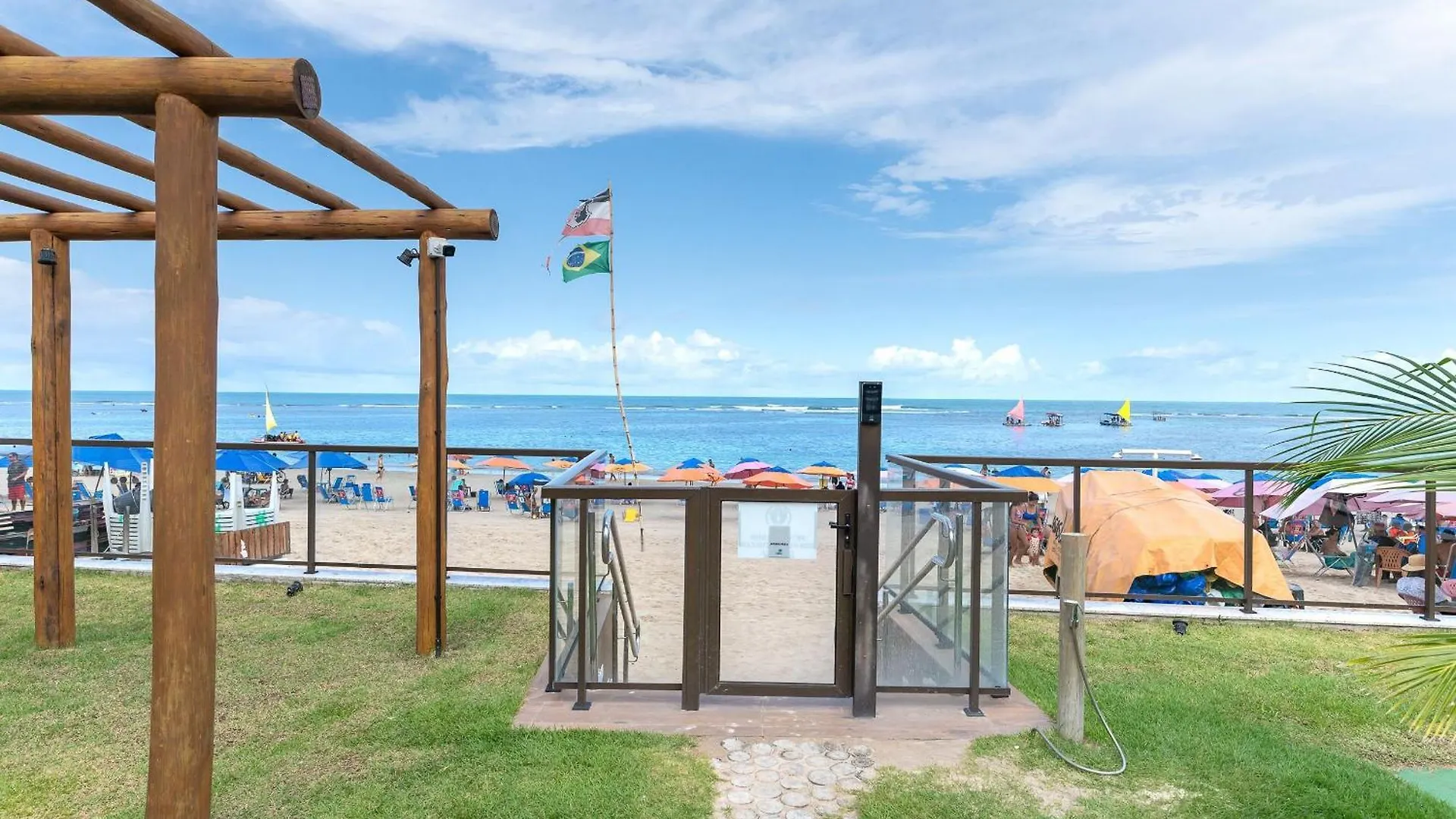 Flat-Piscina Privativa-1Qt-Porto De Galinhas-Sh114 Apartamento