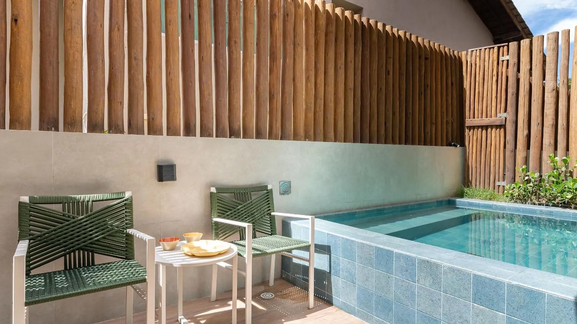 Flat-Piscina Privativa-1Qt-Porto De Galinhas-Sh114 Apartamento Brasil